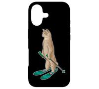Custodia per iPhone 17 Gatta Sciatore Sci Sport invernali