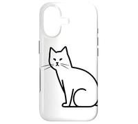 Custodia per iPhone 17 Gatto che disegna il gattino