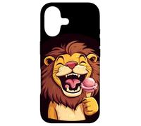 Custodia per iPhone 17 Gelato e leoni ridenti, perfetto per una dolce giornata