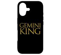 Custodia per iPhone 17 Gemelli King per compleanni da maggio a giugno zodiaco Gemelli