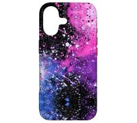 Custodia per iPhone 17 Genderfluid Pride Colors Abstract Splatter Ink Art Tie Dye