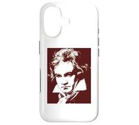 Custodia per iPhone 17 Genio della musica classica di Beethoven