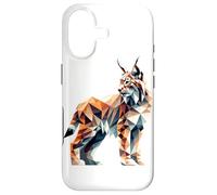 Custodia per iPhone 17 Geometric Art Lince Canadese Linci Canadesi