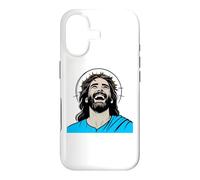 Custodia per iPhone 17 Gesù Cristo che ride Gioia Sorriso Felice Positivo Regalo