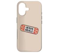 Custodia per iPhone 17 Gesù guarisce benda edificante Faith Believe Hearts