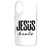 Custodia per iPhone 17 Gesù guarisce la fede cristiana Salvatore religioso
