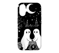 Custodia per iPhone 17 Ghosts The Lovers Tarocchi Vintage Gothic Halloween