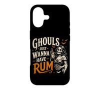 Custodia per iPhone 17 Ghouls vuole solo avere rum divertente bere Halloween