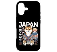Custodia per iPhone 17 Giappone Shiba Inu Kimono Tokyo Kawaii Cane
