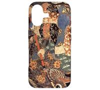 Custodia per iPhone 17 Giapponese Art Woodblock Miyamoto Musashi Samurai Giant Nue