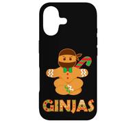 Custodia per iPhone 17 Ginjas Zenzero Pane Ninja Vacanze di Natale