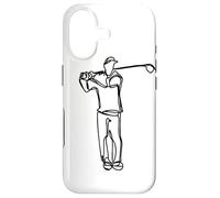 Custodia per iPhone 17 Giocatore di golf che disegna il putting green