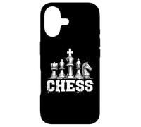 Custodia per iPhone 17 Giocatore di scacchi King Queen Scacco matto Divertimento