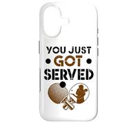 Custodia per iPhone 17 Giochi del giocatore di tennis da tavolo Detti Ping-Pong