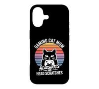 Custodia per iPhone 17 Gioco Gatto Mamma Colpi Alla Testa E Graffi Testa Gamer