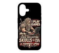 Custodia per iPhone 17 Gioco Guerriero Raccolta Teschi Gioco Pc MMO Giochi RPG Gamer