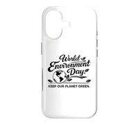 Custodia per iPhone 17 Giornata Mondiale dell'Ambiente - Keep Our Planet Green Eco Awareness