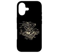 Custodia per iPhone 17 Giradischi DJ Schema Party Design Dance Discoteca Techno Musica