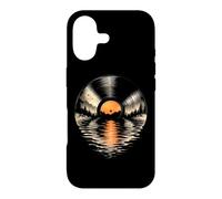 Custodia per iPhone 17 Giradischi Vinile Montagne Escursionisti DJ Retro