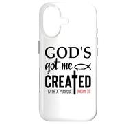 Custodia per iPhone 17 God's Got Me Christian Ephesians 2:10 Created With a Purpose