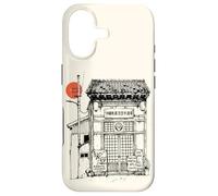 Custodia per iPhone 17 Goju Ryu Karate Dojo Okinawa Giappone Illustrazione