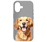 Custodia per iPhone 17 Golden Retriever Bravo Ragazzo