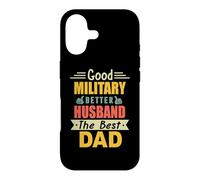 Custodia per iPhone 17 Good Military Better Husband The Best Dad For Fathers Day