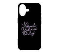 Custodia per iPhone 17 Good Vibes Only Lavender Garden Fragranza Pianta