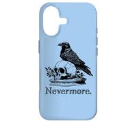 Custodia per iPhone 17 Goth Emo Black Quoth The Raven Nevermore