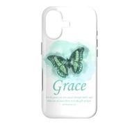 Custodia per iPhone 17 Grace Bible Verse: Women’s Christian Faith Ephesians 2:8