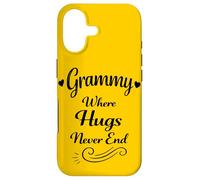 Custodia per iPhone 17 Grammy dove gli abbracci non finiscono mai - Nonna preferita dei nipoti