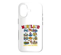 Custodia per iPhone 17 Granchio blu di Chesapeake Bay del Maryland Small State Big Pride