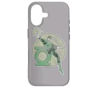 Custodia per iPhone 17 Green Lantern Retro Lantern Iron-On