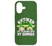 Custodia per iPhone 17 Green Margarita Gnome And Funny Saying For Retirement Couple
