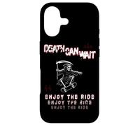 Custodia per iPhone 17 Grim Reaper Skateboard Skater Streetwear