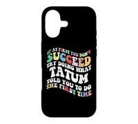 Custodia per iPhone 17 Groovy se all'inizio non riesci prova a fare cosa tatum