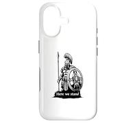 Custodia per iPhone 17 Guerriero di Spartan qui siamo in piedi Here we Stand