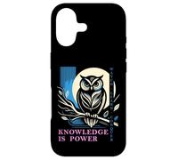 Custodia per iPhone 17 Gufo - Knowledge is Power - Wisdom Owl Design