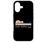Custodia per iPhone 17 Guitar&Piano Guy Divertente chitarrista Donne Uomini Amanti Musica