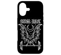Custodia per iPhone 17 Gym Bat Gothlete Training Vampire Bat And Moon Healthy Goth