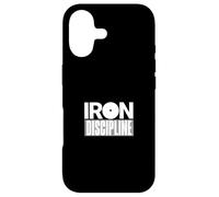Custodia per iPhone 17 Gym Iron Discipline Motivation Workout Fitness Men Women