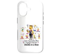 Custodia per iPhone 17 Gymnastics Mom Funny Ducks Gymnastics Mama