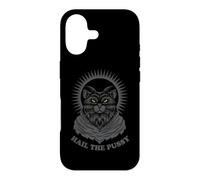 Custodia per iPhone 17 "Hail the Pussy" Goth Satan Clothing Gothic Hail Satan