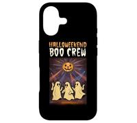 Custodia per iPhone 17 Halloweekend Boo Crew Divertente festa dei fantasmi Notte sp