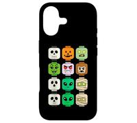 Custodia per iPhone 17 Halloween Building Testa di Mattone Zucca Fantasma Zombie Divertente