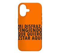 Custodia per iPhone 17 Halloween Disfraz: Fingiendo Que Quiero Estar Aquí - Spagnolo