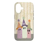 Custodia per iPhone 17 Halloween Tre Fantasmi Divertimento