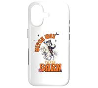 Custodia per iPhone 17 Halloween Witch Horse Funny Witch Way to the Barn Farm