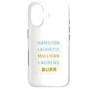 Custodia per iPhone 17 Hamilton, Lafayette, Mulligan, Laurens, Aaron Burr, Sir Tee