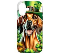 Custodia per iPhone 17 Hanoverian Scenthound Dog St Patricks Day Opera d'arte